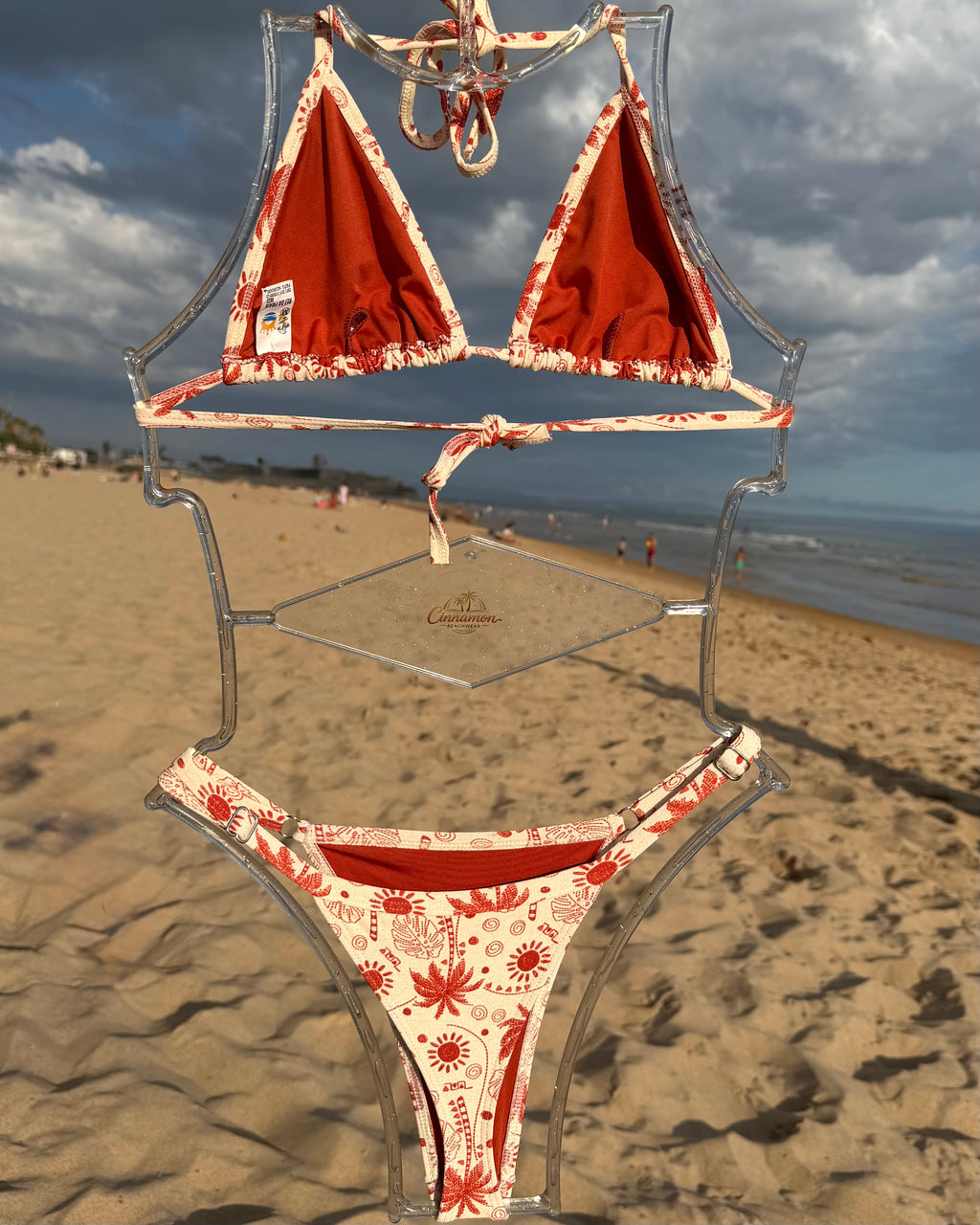 Biquíni Estampado “Tropical Sunset”
