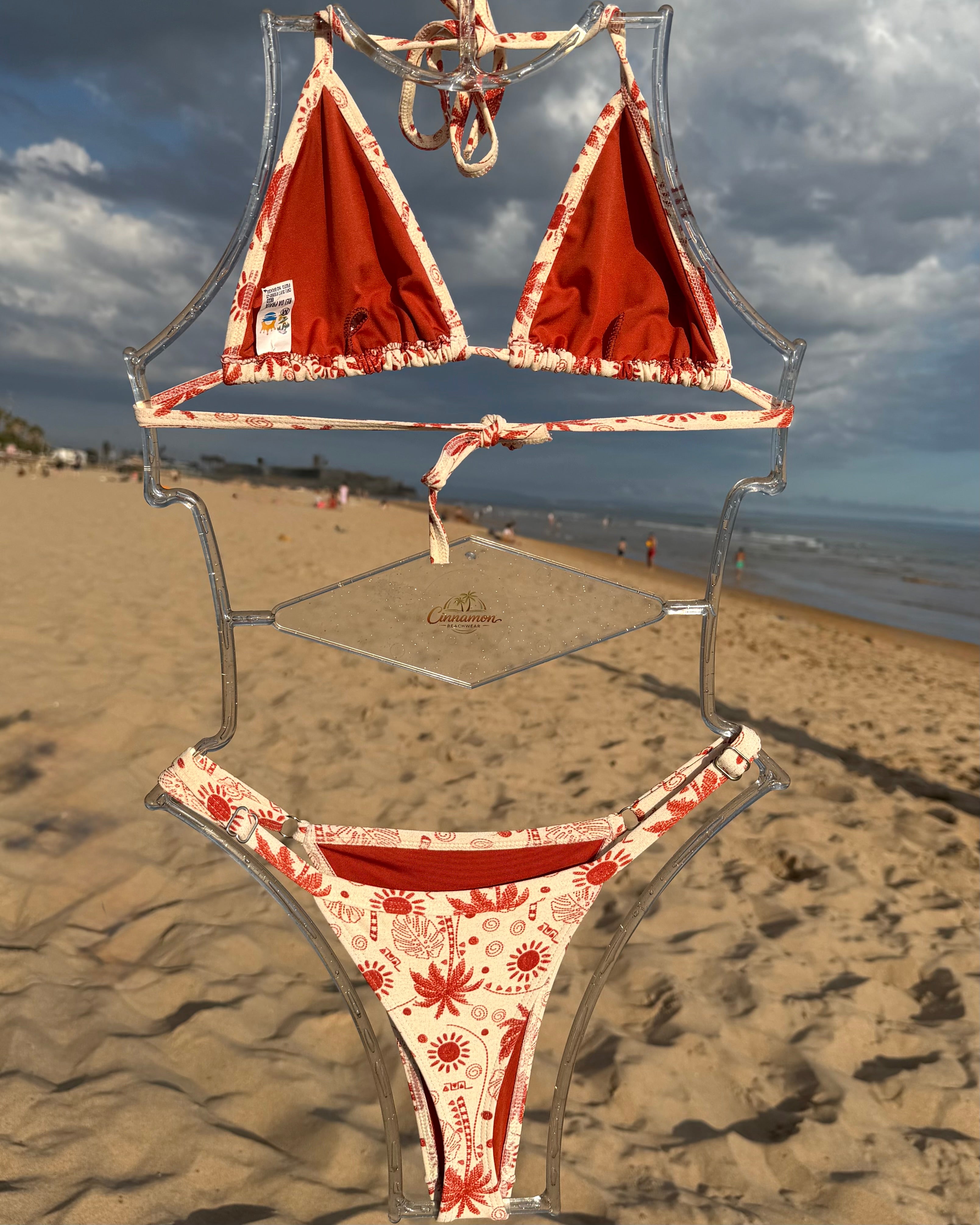 Biquíni Estampado “Tropical Sunset”