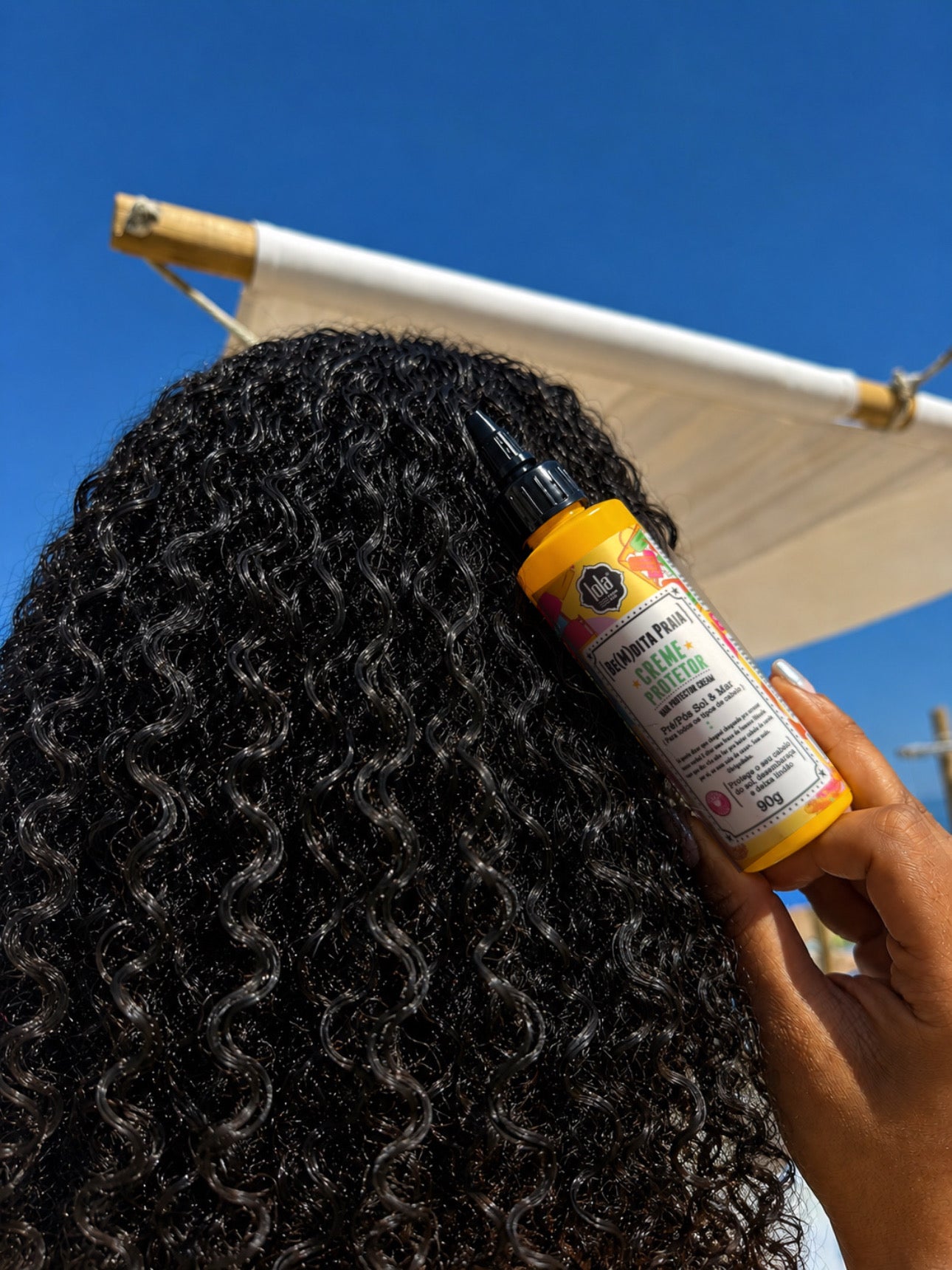 Creme Protetor Capilar Pré e Pós-Sol & Mar - 90 g