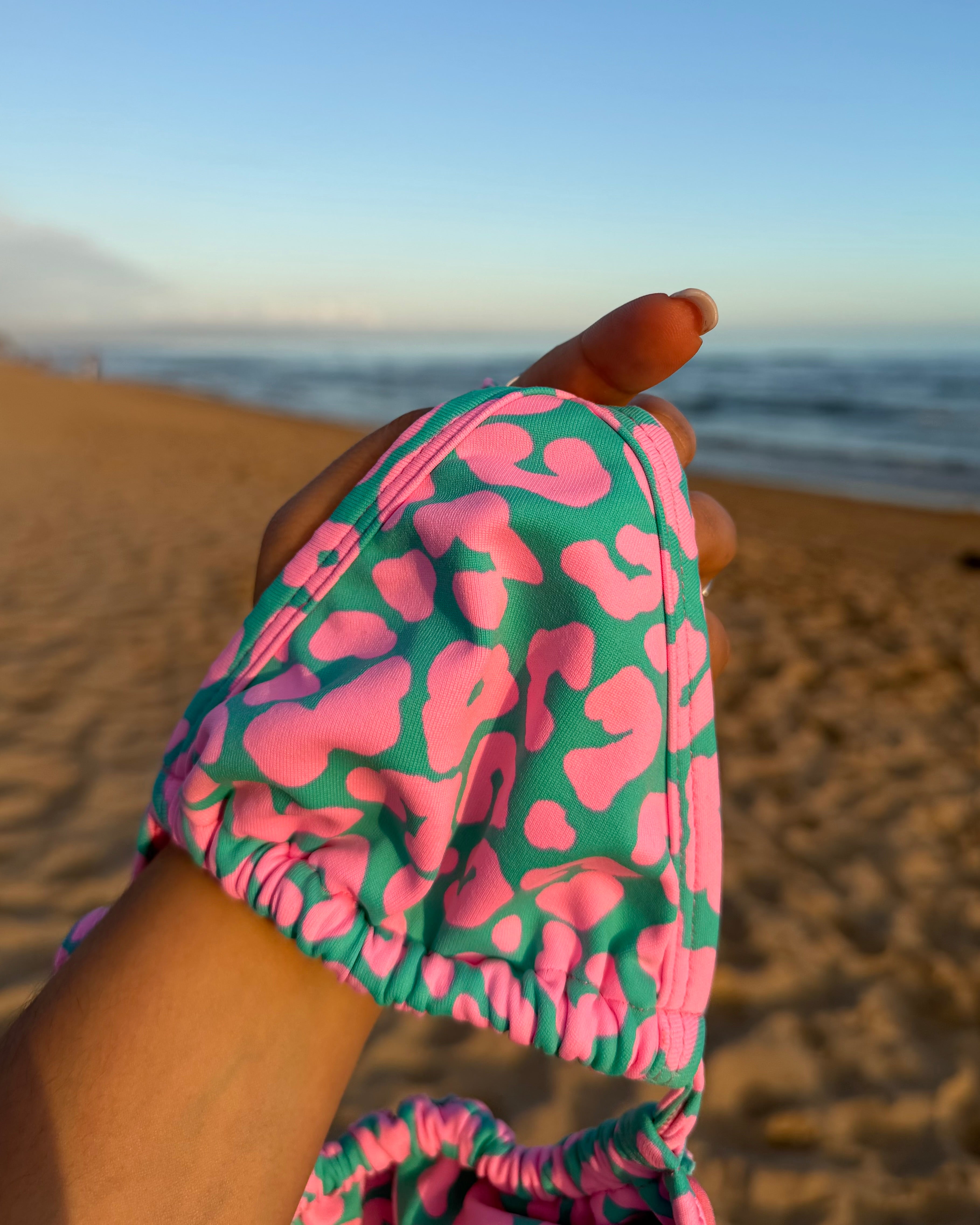Biquíni Estampado “Onça Rosa”